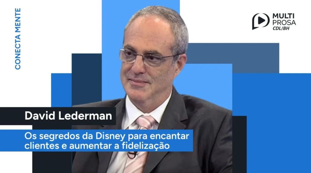Descubra os segredos da cultura Disney com David Lederman no Conecta Mente. Aprenda como o recrutamento por atitude e a excelência garantem a retenção.