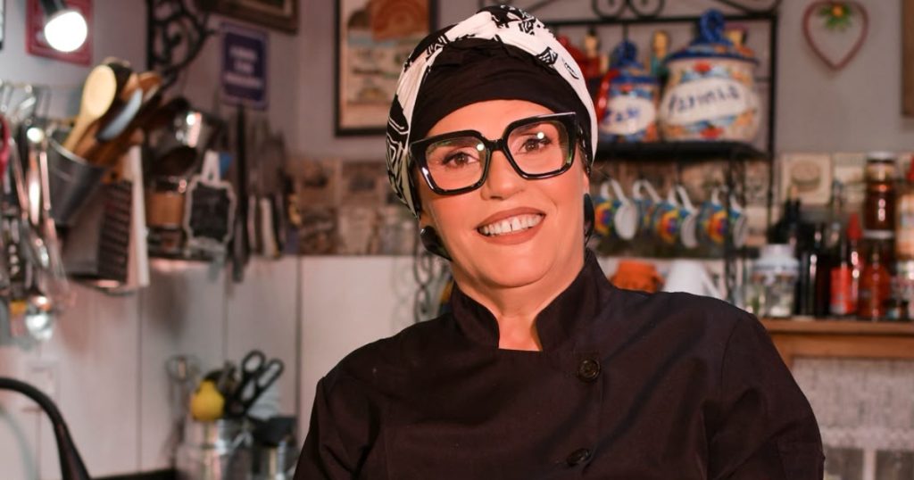 chef karla manfredini na cozinha