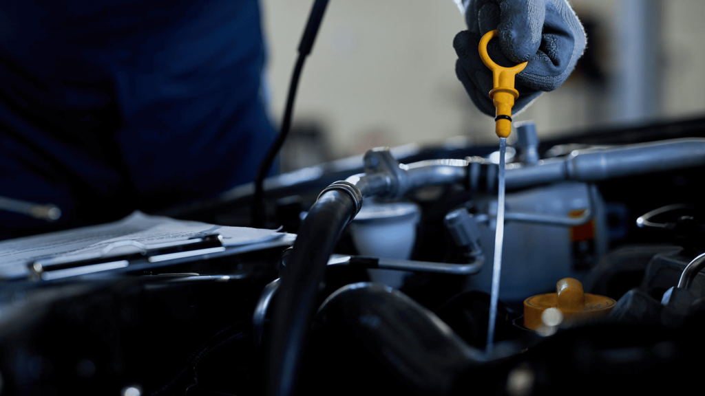 óleo do motor