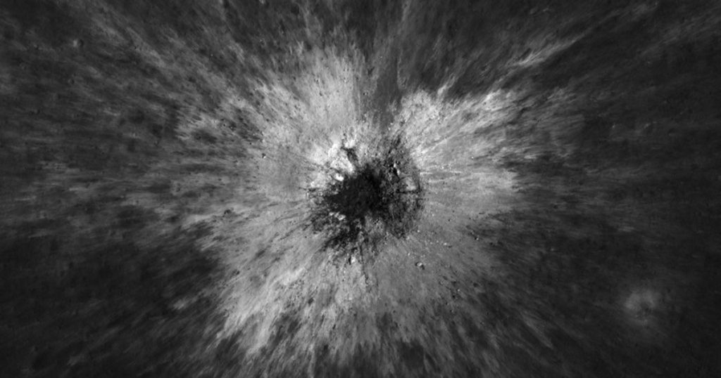 cratera na lua