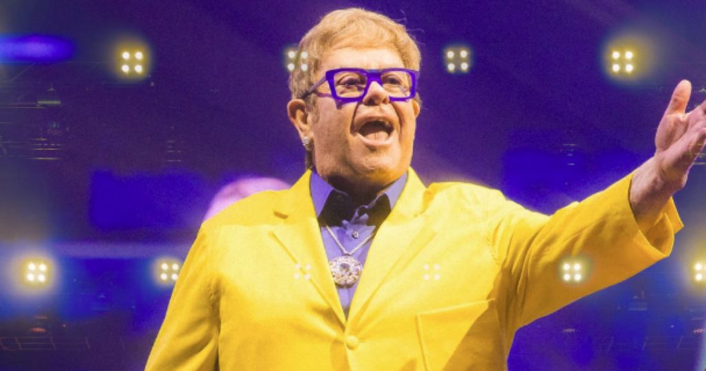 elton john se apresentando no palco do rock in rio