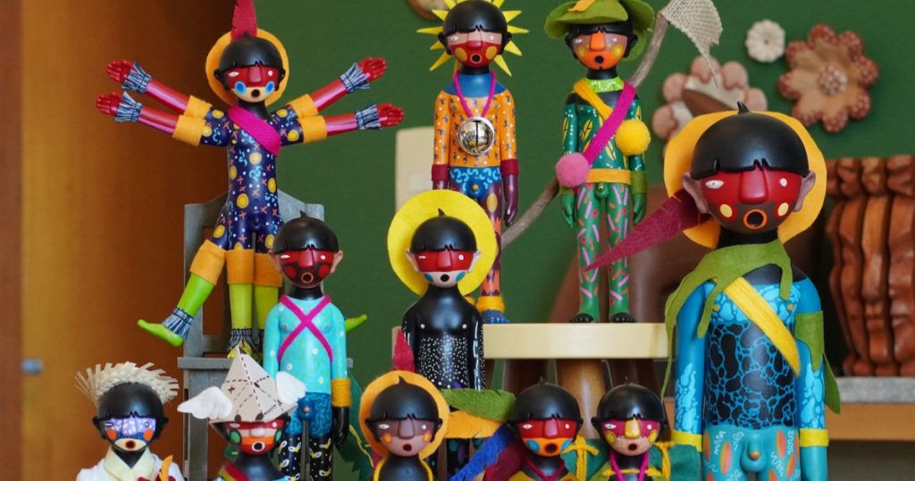 esculturas feitas pelo artista fivo