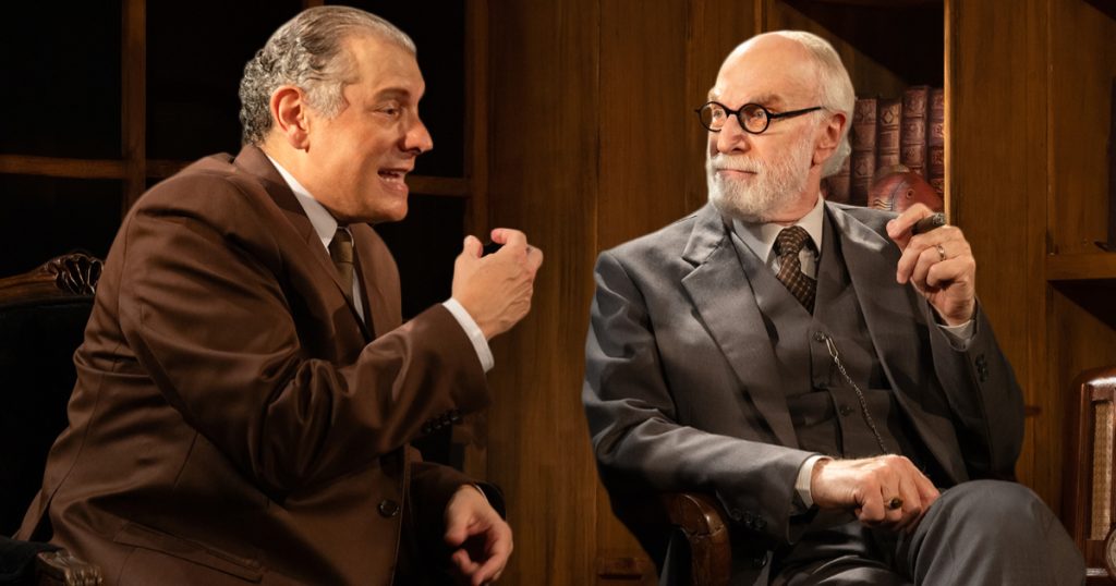 personagens lewis e freud na peça a última sessão de freud