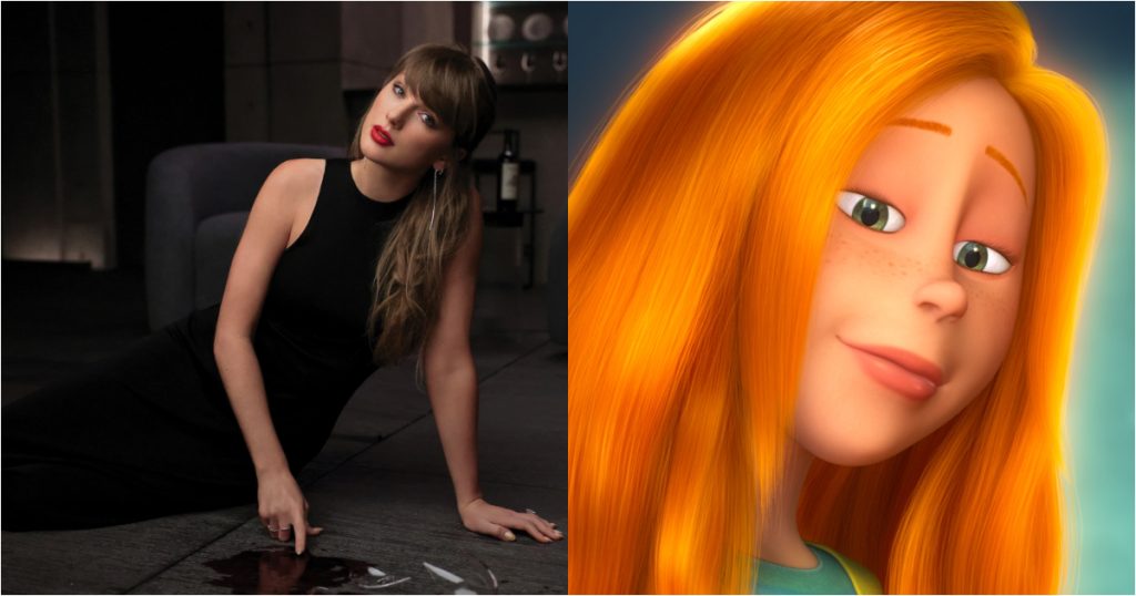 taylor swift e audrey de o lorax